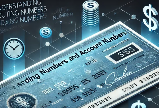 Routing Number and Checking Number